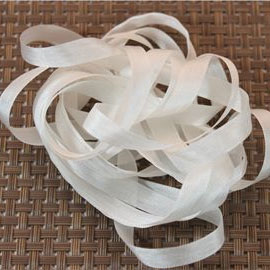Undyed Natural Silk Ribbon 